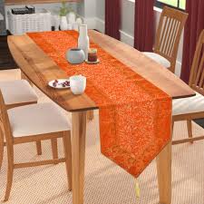 Silk table runner